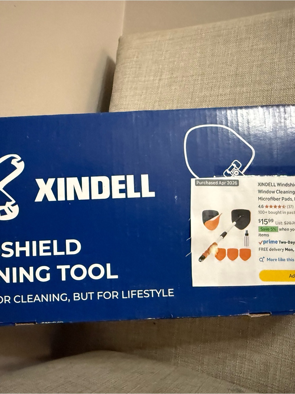 Xindell Blue Window Shield Cleaning Tool